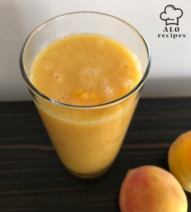 Peach Nectar in a glass