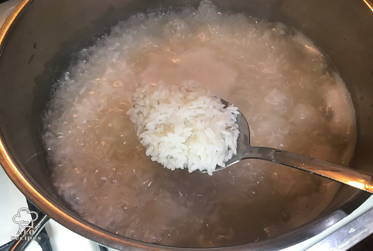 Let it boil until becoming Al Dente