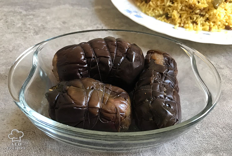 Torshi Bademjan - Persian Eggplant Pickled Recipe | AlooRecipes