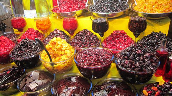 Varieties of sour lavashk, torshak, and Iranian ghareqorut