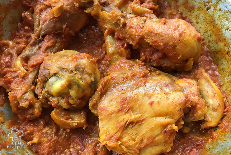 chicken sauce of beryani