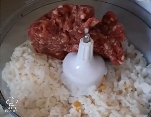 Grind the primary ingredients