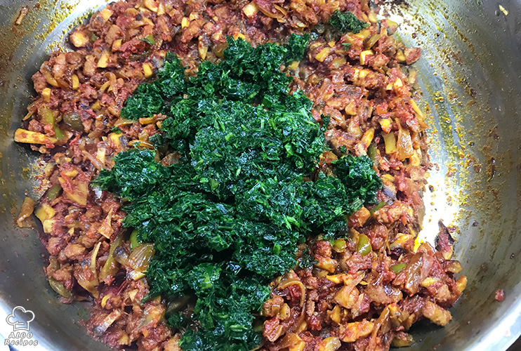 Add vegetables