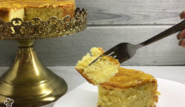 Glazed Orange Cake is ready