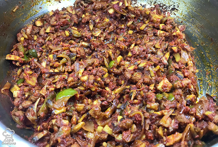 Pasta sauce after 20-30 minutes