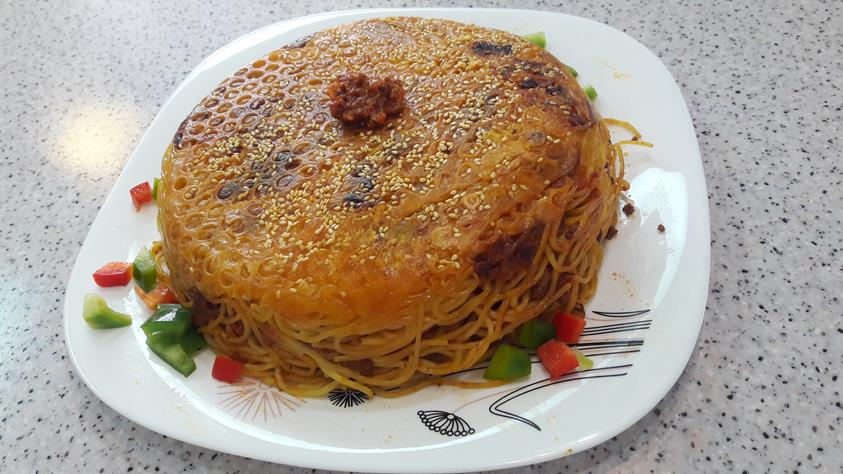 Tahdig Naan Makaroni