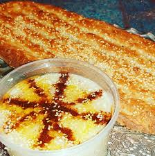 Halim and barbari bread