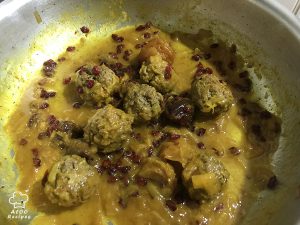 Meatball stew is ready